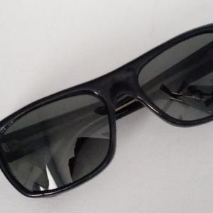 Rare Vintage Early Japan Black sunglasses w/quality glass lenses NOS